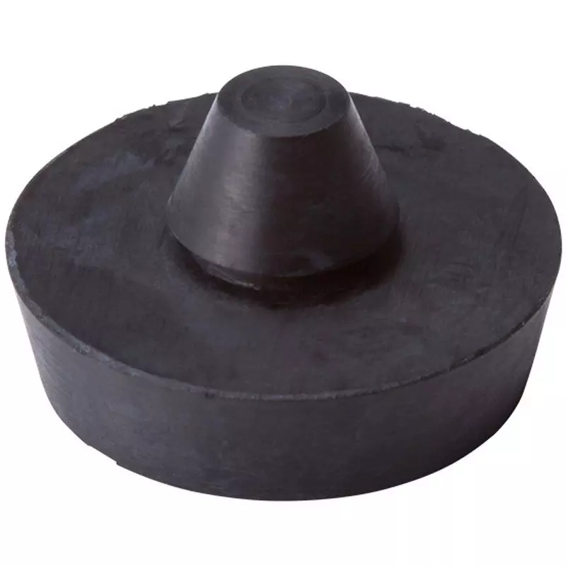 TAKACHI Plug-In Rubber Foot Synthetic Rubber Material, B-P12 (Pack of 10)