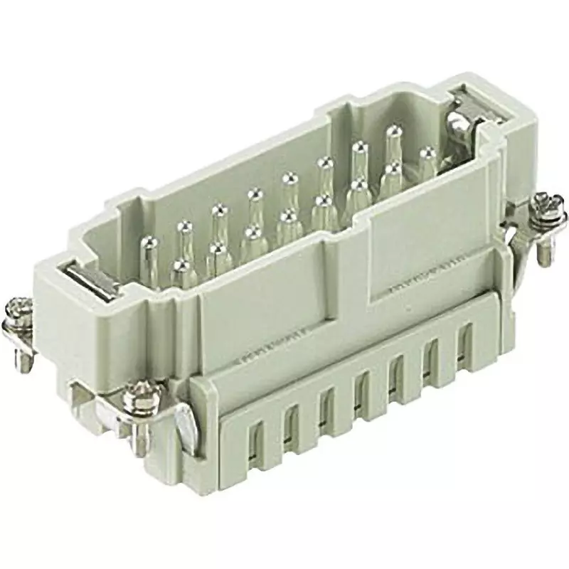 Harting Cage Clamp 16 A Current Male Type, 9330162616