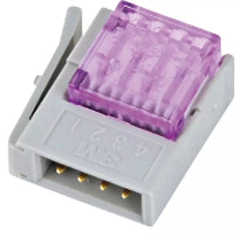 3M Wire Mount Plug Up to 3.0 A Current 4 Pole, 37104-4080-G00 FL