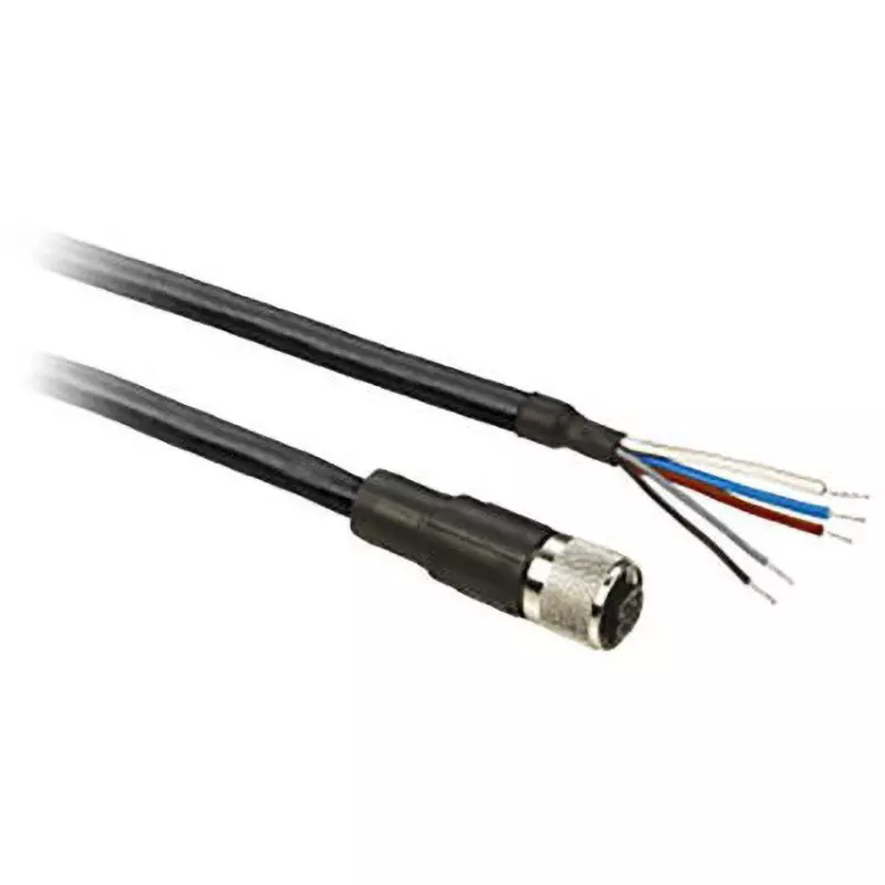 TELEMECANIQUE SENSORS Cable Connector Metal, PUR Material (Grab wire clamp type) Color Spec, XZCP11V12L10