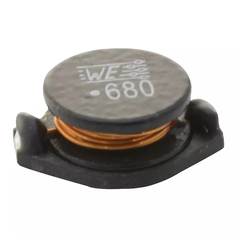 WURTH ELEKTRONIK SMD Power Inductor Choke, 68UH, 74458168