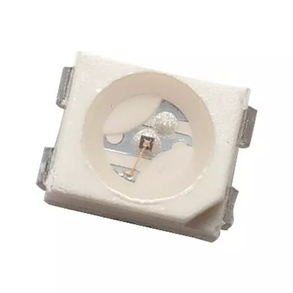 BROADCOM LED, YELLOW GREEN, 70MCD, 570NM, HSME-A100-M02J1 (Pack of 5 Pcs)