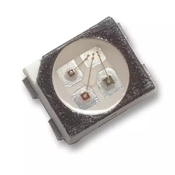 BROADCOM LED, SMD, PLCC4, RED/EM.GRN, HSMF-A203-A00J1 (Pack of 5 Pcs)