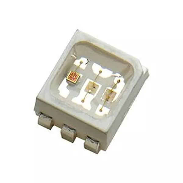 BROADCOM LED, RED/GREEN/BLUE, 650MCD/1.9CD/384MCD, ASMT-YTD9-0AA02