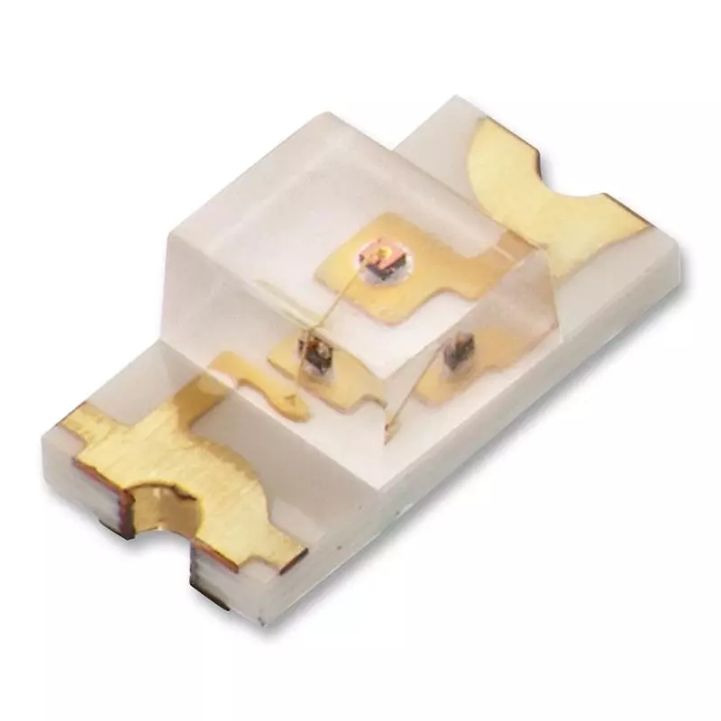 WURTH ELEKTRONIK LED, 1206, Yellow, 80Mcd, 589Nm, 156120YS75000 (Pack of 5)