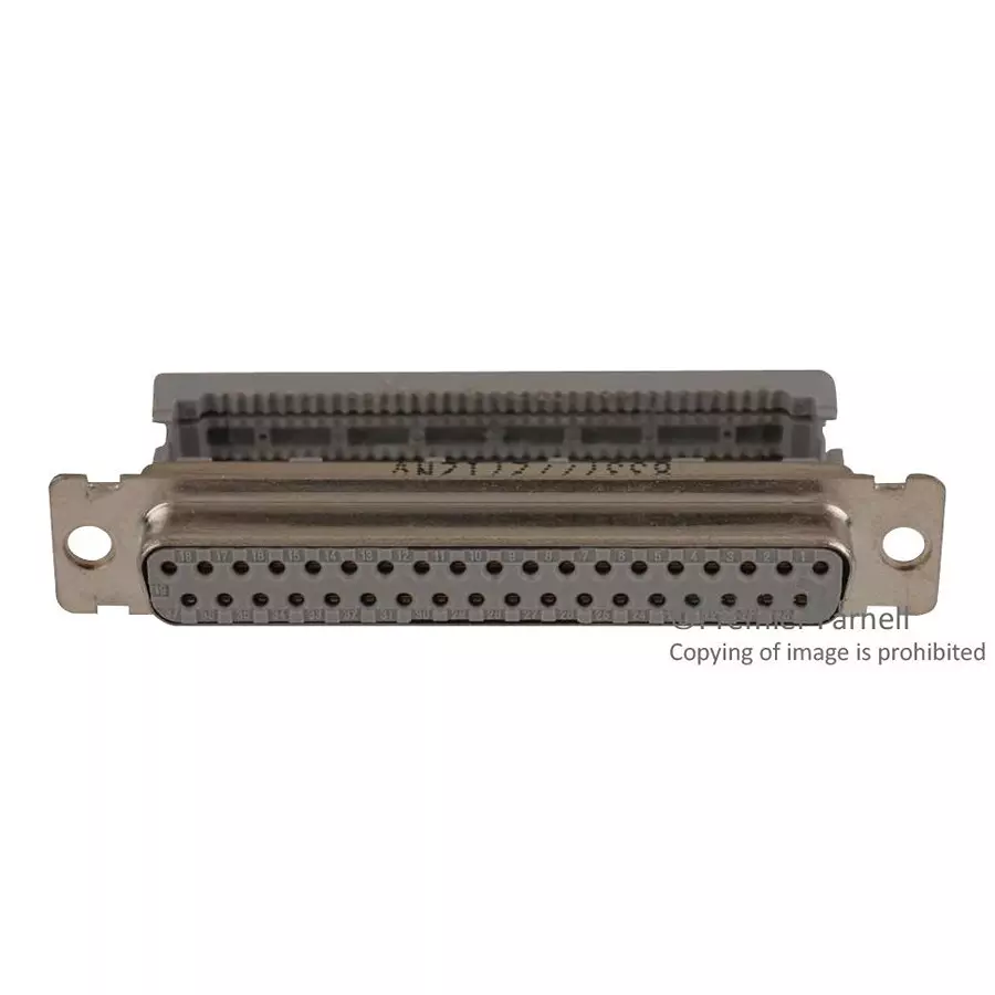 3M D SUB CONN, RCPT, 37POS, IDC/IDT, 8337-6000 (Pack of 10 Pcs)
