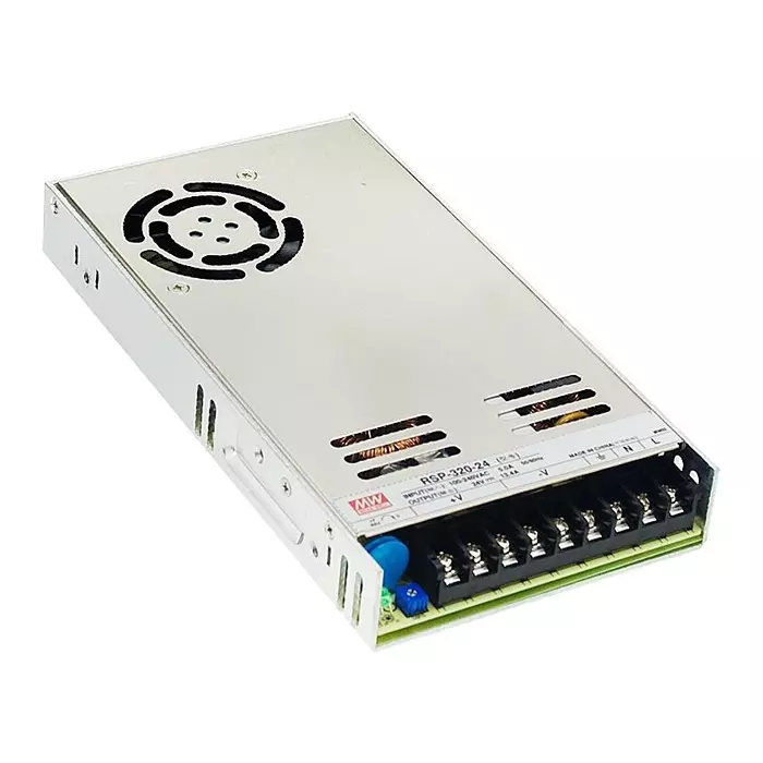 Mean Well POWER SUPPLY, AC-DC, 24V, 13.4A, RSP-320-24