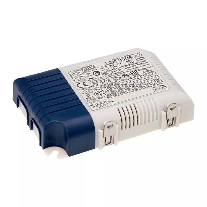 Mean Well LED DRIVER PSU, AC-DC, 24V, 1.05A, LCM-25