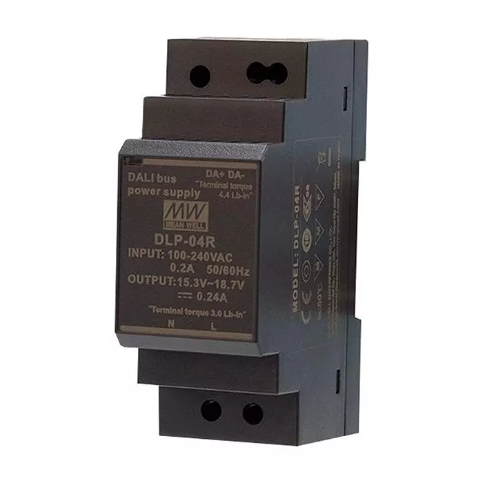 Mean Well AC-DC LED DRIVER, 0.24A, 16V, RAIL, DLP-04R