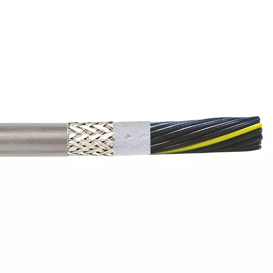 Lapp SHLD FLEX CABLE, 3COND, 18AWG, 100FT, 601803CY
