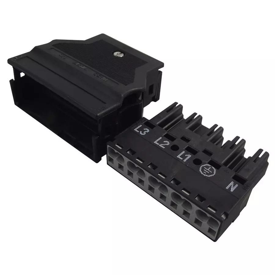 Wago PLUG & HOUSING, WINSTA MIDI, 5P, BLK, 770-115