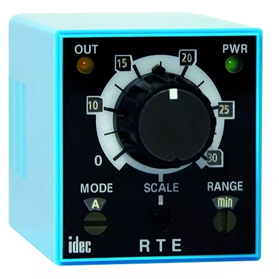 IDEC ELECTROMECHANICAL MULTIFUNCTION TIMER, RTE-P2AF20