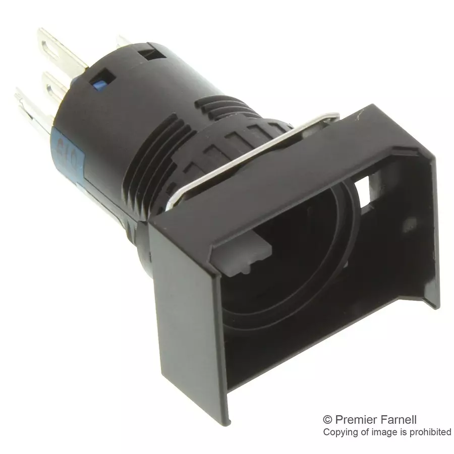 IDEC SWITCH INDUSTRIAL PUSHBUTTON, 18MMX24MM, AL6H-M100