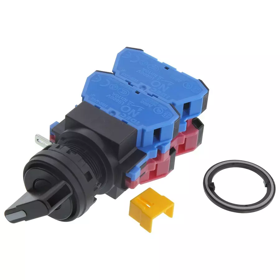 IDEC ROTARY SWITCH, DPDT, HW1S-2TF22
