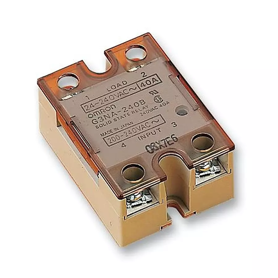 OMRON INDUSTRIAL AUTOMATION SSR, 40A, G3NA-240B-UTU DC5-24