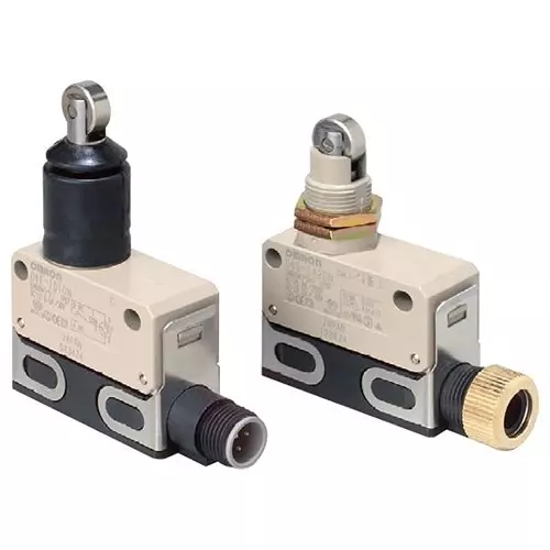 OMRON INDUSTRIAL AUTOMATION LIMIT SWITCH, ROLLER LEVER, SPDT, D4E-1A10N