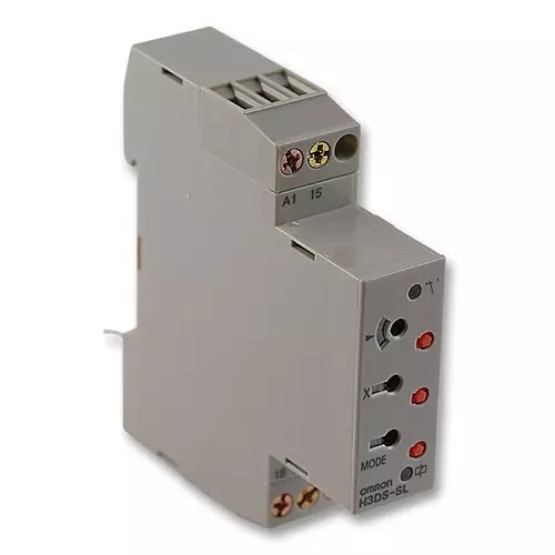 OMRON INDUSTRIAL AUTOMATION TIMER, 8 MODE, SPDT, 230VAC, 48VDC, H3DS-ML