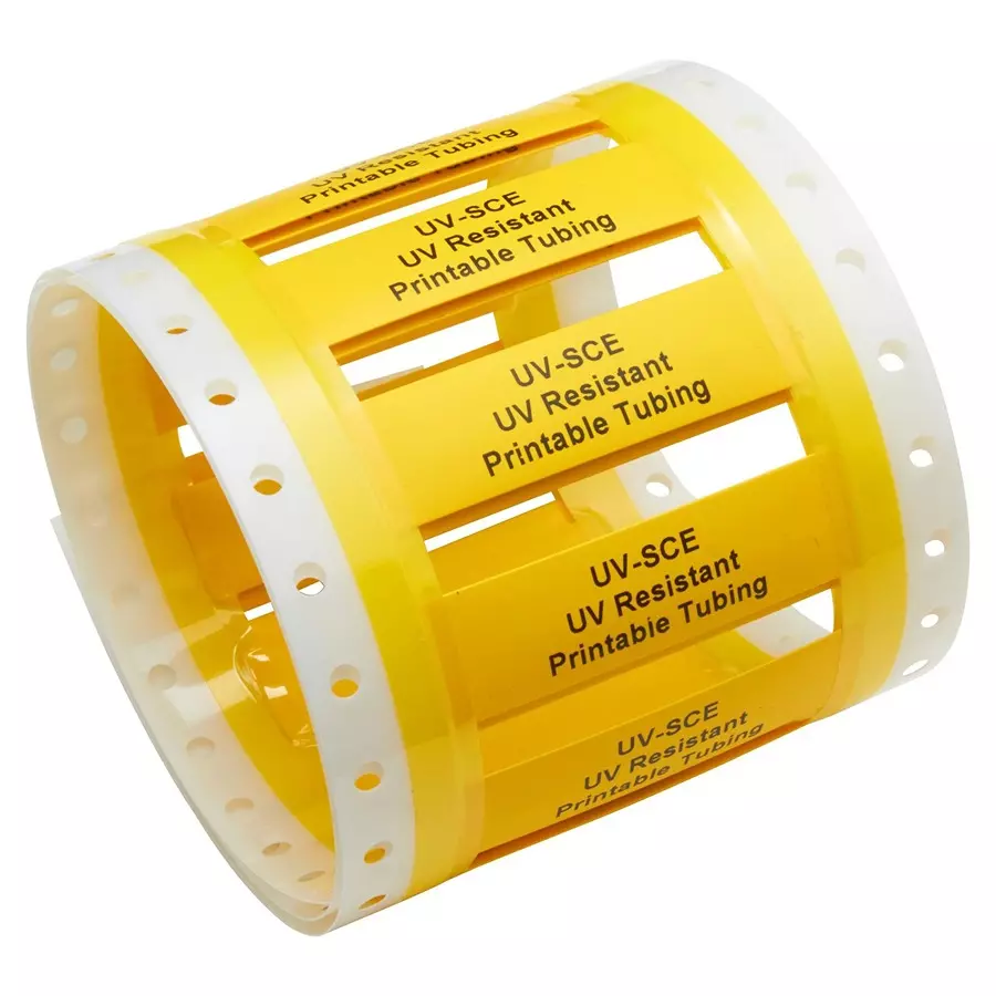RAYCHEM - TE CONNECTIVITY HEAT SHRINK MARKER, 4.8MM, WHITE, UV-SCE-1K-3/16-2.0-9 (Pack of 1000 Pcs)