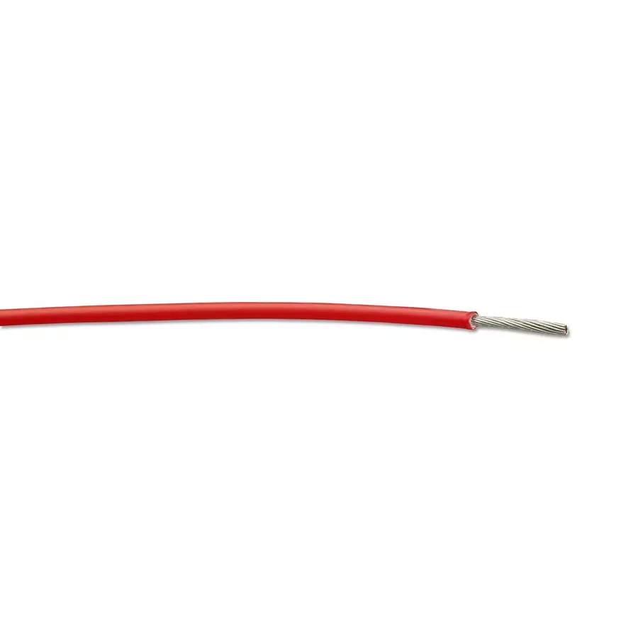 RAYCHEM - TE CONNECTIVITY WIRE, RED, 0.5MM, 100M, FLDWC0311-0.50-2