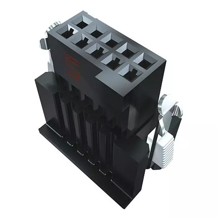 SAMTEC RECEPTACLE, 1.27MM, CRIMP, 10WAY, ISDF-05-D-M