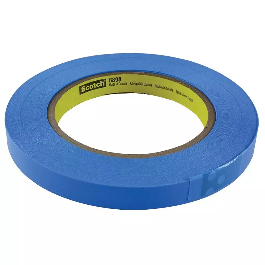 3M TAPE, SEALING, PP, BLUE, 0.47INX180FT, 8898 (12MMX55M)