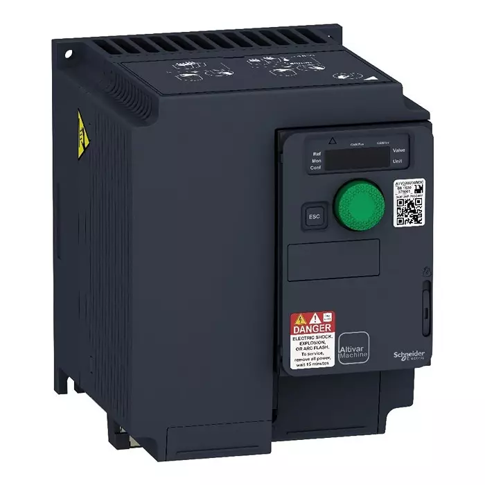 SCHNEIDER ELECTRIC AC Motor Drives VARIABLE SPEED DRIVE, 3-PH, 2.2KW, 500V, ATV320U22N4C