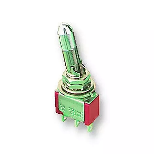C&K COMPONENTS Switch, Dpdt, 5A, 120Vac, 7201K2ZQE