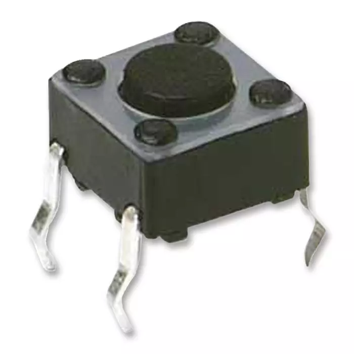 C&K COMPONENTS Tactile Switch, Spst, 0.05A, 12Vdc, Thd, PTS645SL43-2-LFS (Pack of 10)