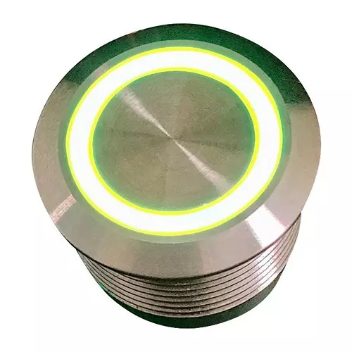 C&K COMPONENTS Anti Vandal Sw, Spst, 2A, 36Vdc, Panel, ATPS22SL1524M0SA04G