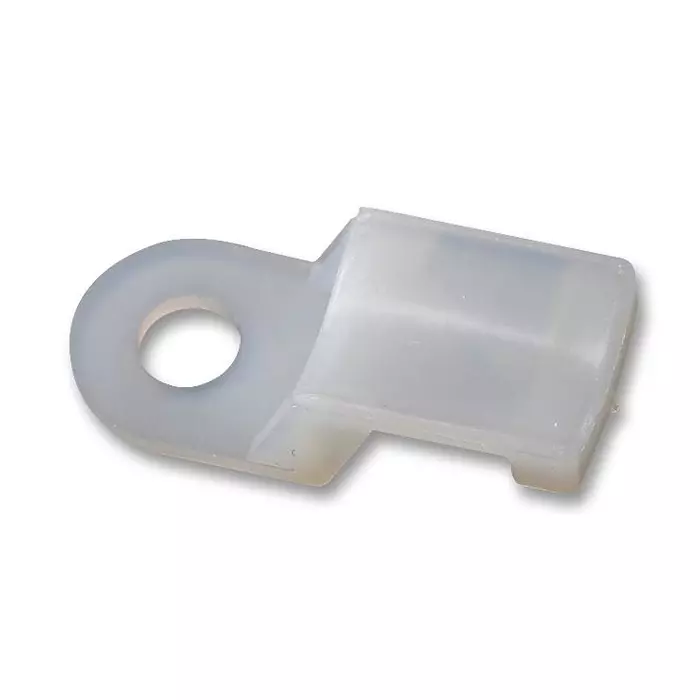 HELLERMANNTYTON Cable Tie Mount, Nylon 6.6, Natural, TY3F1-PA66-NA (Pack of 1000)