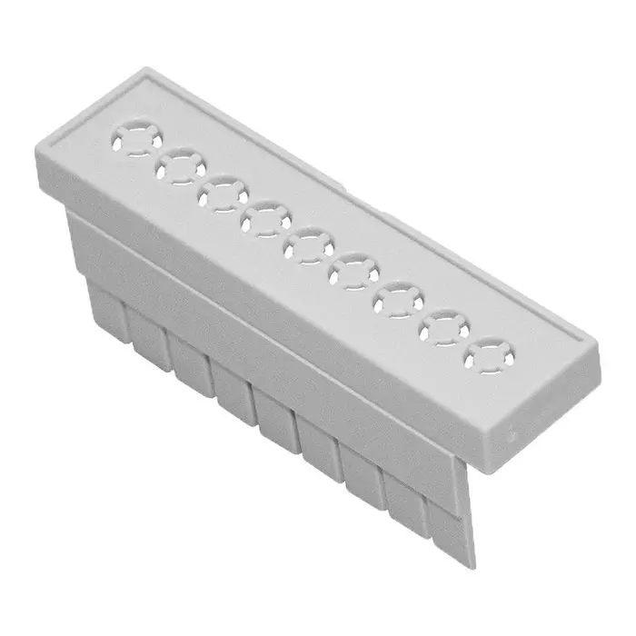 CAMDENBOSS Terminal Guard, Perforated, 9 Pole, M3, CNMB/3/TG508P (Pack of 10)