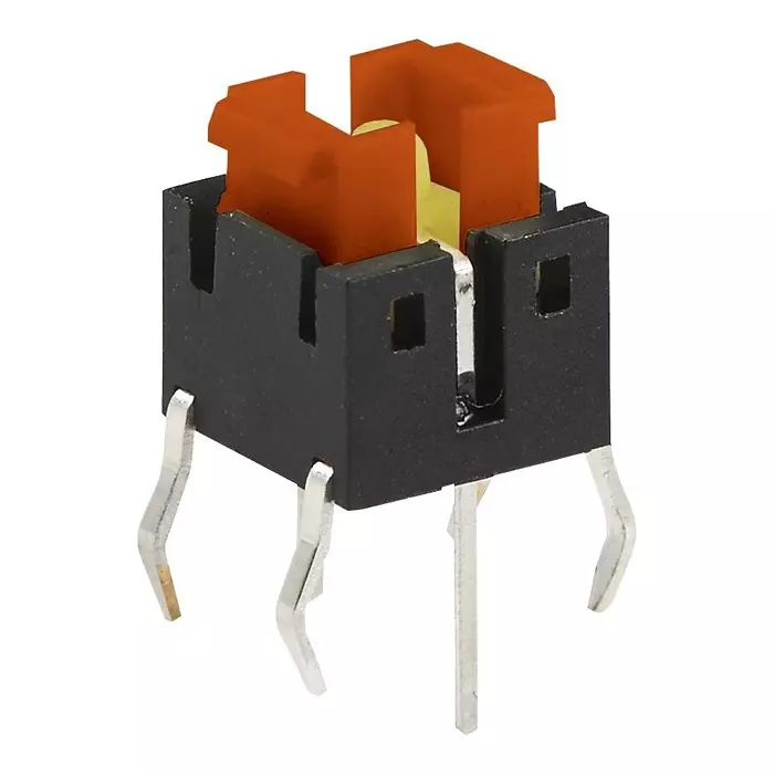 ALCOSWITCH - TE CONNECTIVITY Tactile Switch, Spst-No, 0.05A, 12V, Th, FSMIJ62BA04