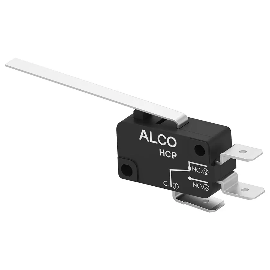 ALCOSWITCH - TE CONNECTIVITY Microswitch, Spdt, 16A, 250Vac, HCP16DTE3S04.
