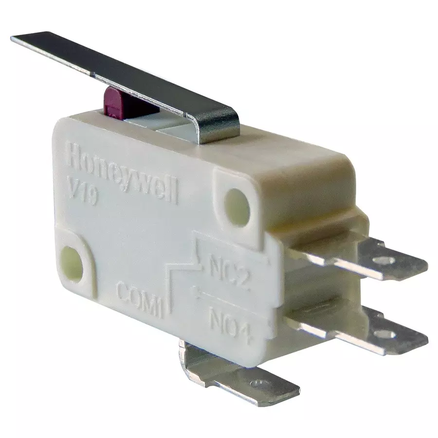 Honeywell Microswitch, Spdt, 5A, 125Vac, 15Gf, V19S05-HZ015A03.