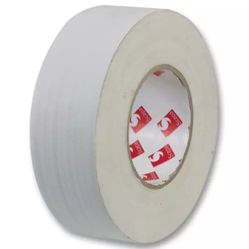 PRO POWER Gaffer Tape, Cloth, 50M X 50 mm, 3130 WHITE