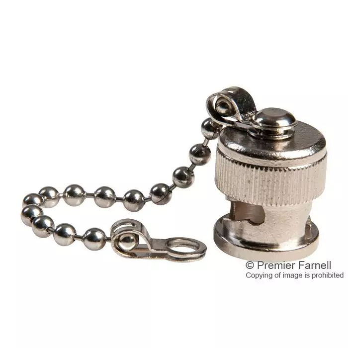 POMONA Dust Cap, Bnc Jack Connector, Brass, 3839.