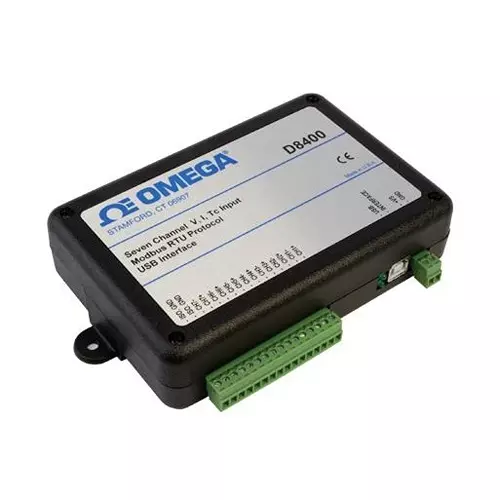 Omega Data Acquisition Unit, 7Ch, Voltage, D8100.