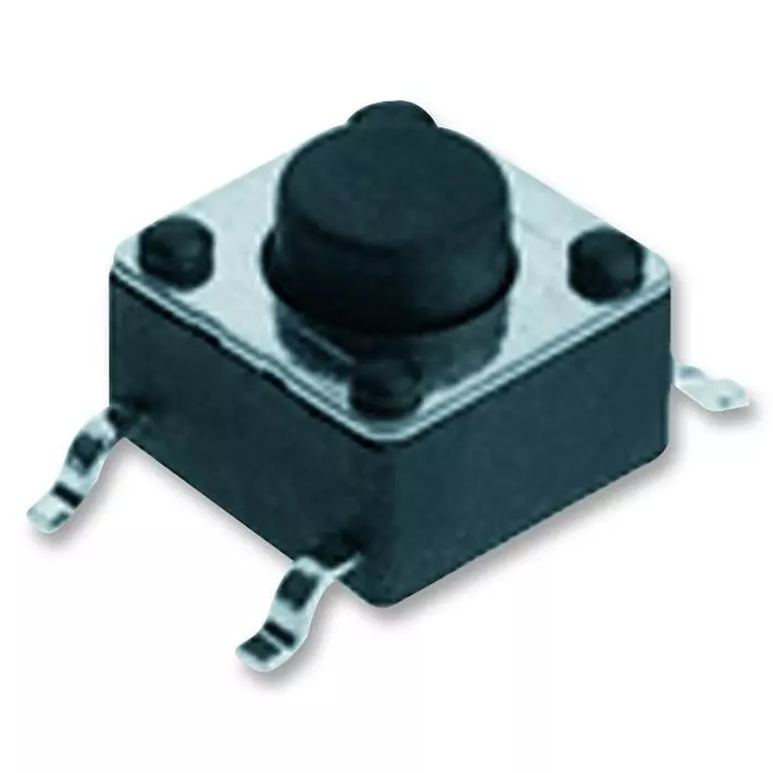 SCHURTER Switch, Spst-No, 0.05A, 12Vdc, Smd, 1301.9314 (Pack of 10)