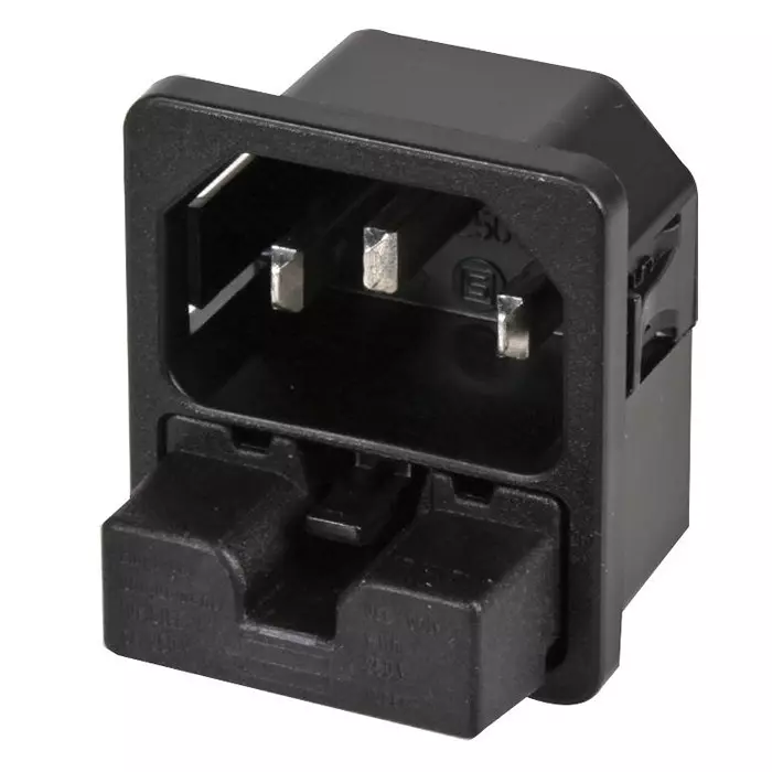 SCHURTER Inlet, Iec, C14, 6220, 10A, 6220.5315