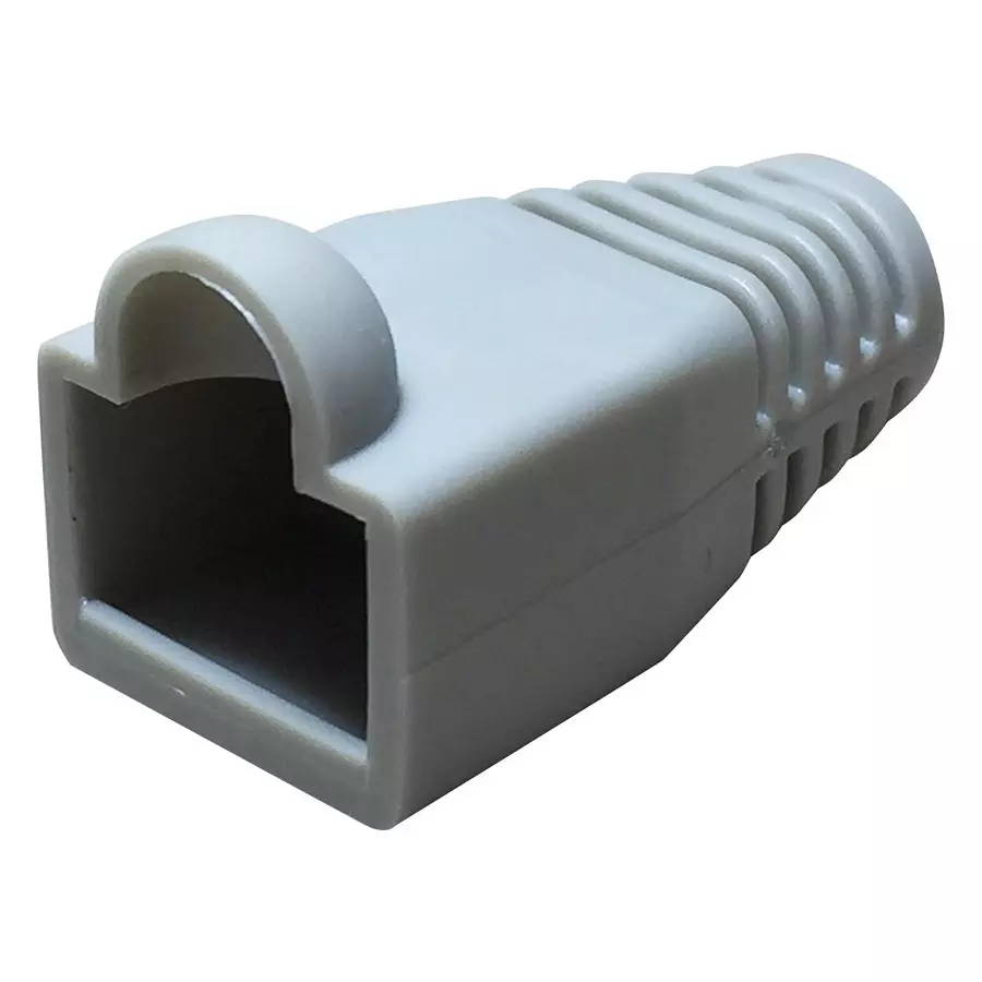 Multicomp STRAIN RELIEF BOOT, 1POS, PVC, GREY, MC001554
