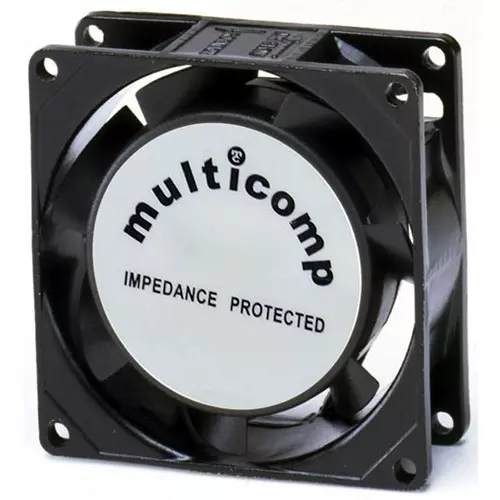 Multicomp AXIAL FAN, 92MM, 115VAC, 120mA, MC19671