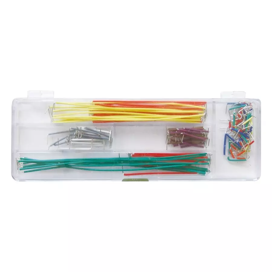 Multicomp HARD JUMPER WIRE, 22AWG, 140PC, MC001810