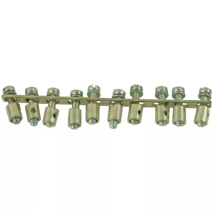 Weidmuller TERMINAL BLOCK JUMPER, 10WAY, 0368600000