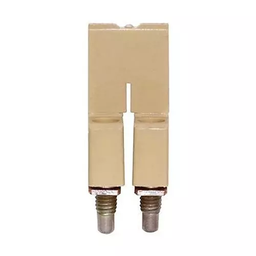 Weidmuller TERMINAL BLOCK JUMPER, 2WAY, 5.1MM, 1053660000..