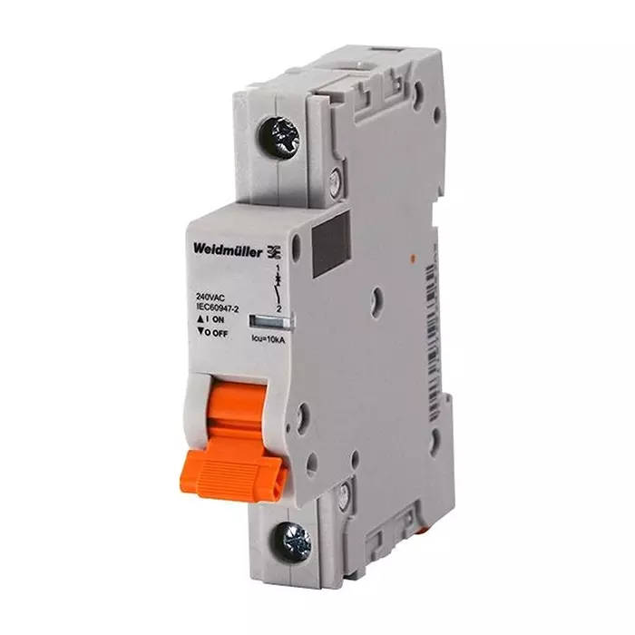 Weidmuller THERMAL MAG CKT BREAKER, 1P, 12A, 277VAC, 2480830000