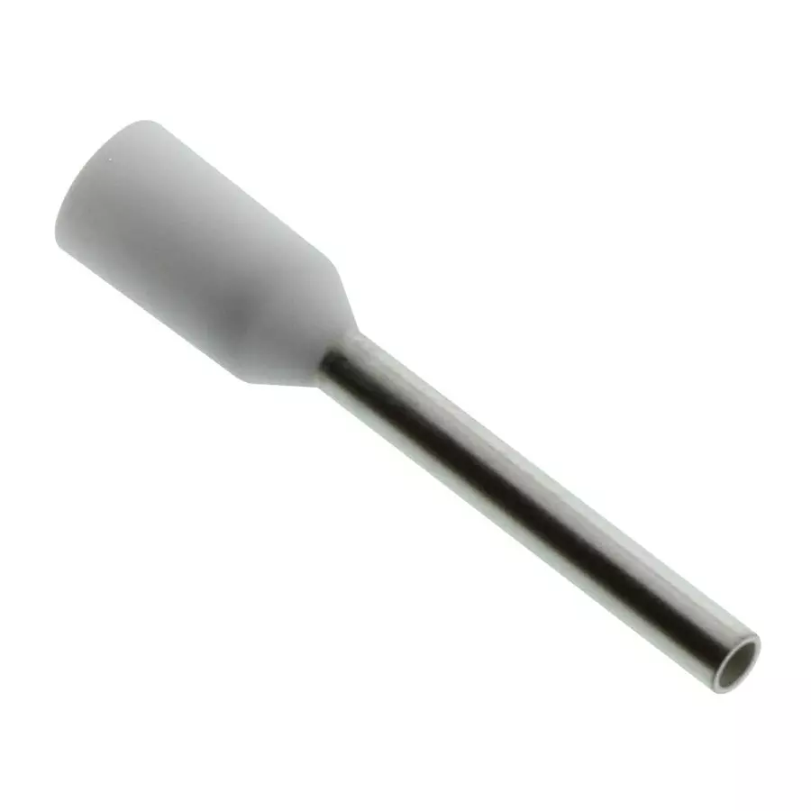 Weidmuller TERMINAL, WIRE FERRULE, 20AWG, WHITE, 9019020000 (Pack of 500 Pcs)