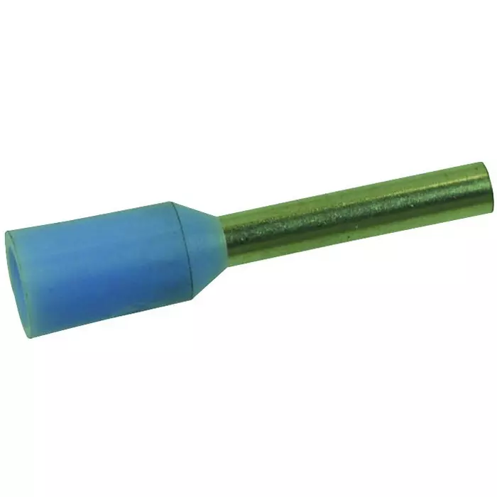 Weidmuller TERMINAL, FERRULE, 6 X 0.8MM, BLUE, 9025740000.. (Pack of 500 Pcs)