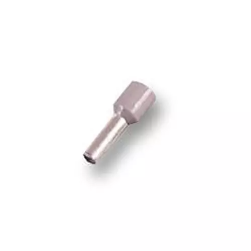 Weidmuller FERRULE, INSULATED, 4MM, GREY, PK50, H4,0/18 (Pack of 50 Pcs)