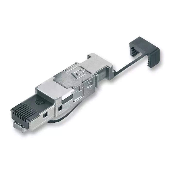 Weidmuller PLUG, RJ45, CAT6A, FIELD INSTALL, 1963600000