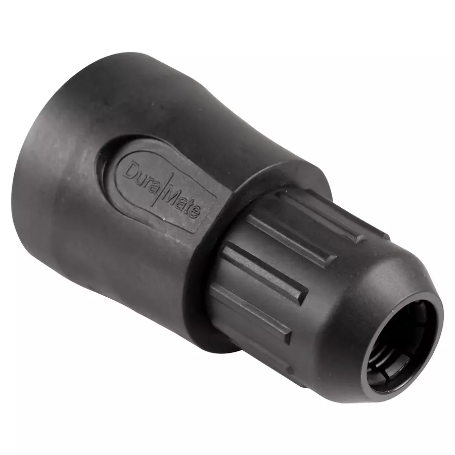 AMPHENOL SINE/TUCHEL BACKSHELL, SIZE 24, THERMOPLASTIC, BLK, AHDPBS-0406-002